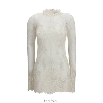 Blumarine [K68]���縶�� RF6062J1616 X0817 ���� ���ǽ� �� �̵� �̴� �巹�� Embroidered l[K68]���縶�� RF6062J1616 X0817 ���� ���ǽ� �� �̵� ��