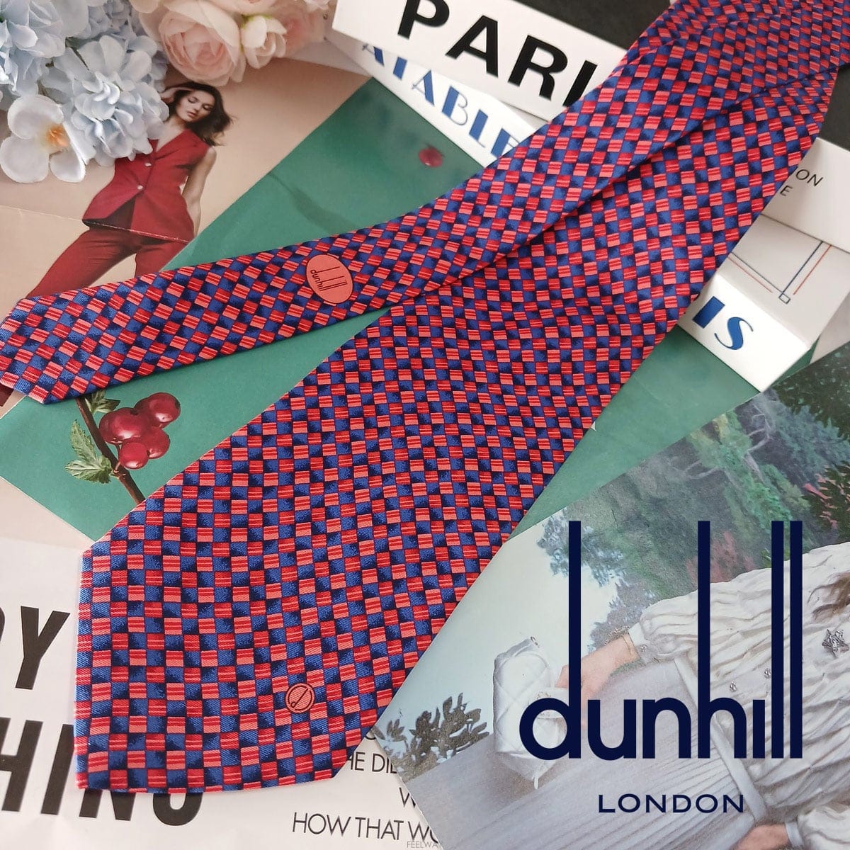 Dunhill dunhill ���� ��ũ ���� ��ũ ������ üũ ��ī�� �ΰ� ��Ÿ�� 9.5cm A+��� G303dunhill ���� ��ũ ���� ��ũ ������ üũ ��ī�� �ΰ� ��