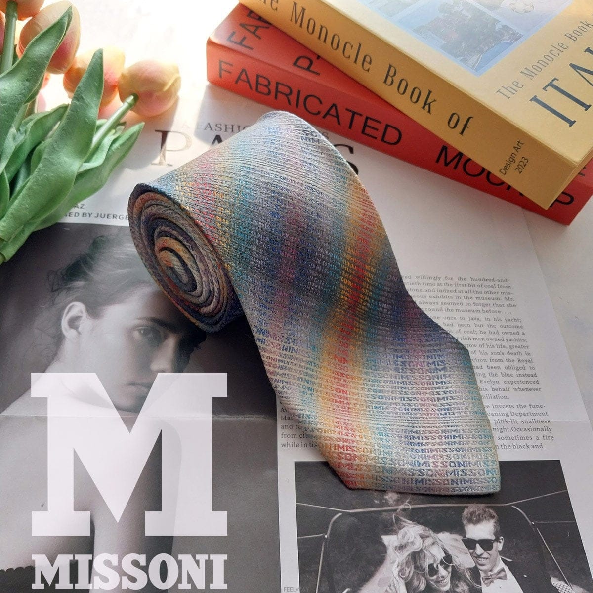 Missoni MISSONI �̽�� ��ũ ���� ��Ƽ�÷� �׶��̼� ��ī�� ��Ÿ�� 9.7cm A+~A��� K3834MISSONI �̽�� ��ũ ���� ��Ƽ�÷� �׶��̼� ��ī�� ��