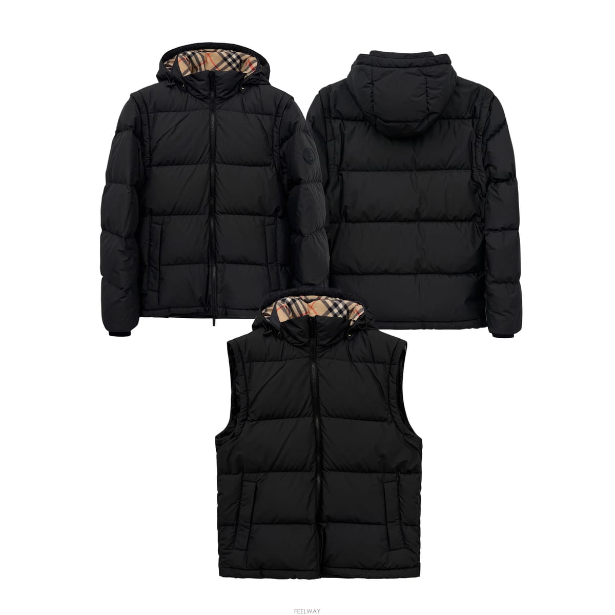 Burberry [�������] 26FW ������ üũ �����ĺ� �ĵ� �е� 8138470 A1189[�������] 26FW ������ üũ �����ĺ� �ĵ� �е� 8138470