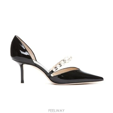 Jimmy Choo FW26[������] ������ �̵��� AURELIE 65 XKMBLACK WHITE [B0]FW26[������] ������ �̵��� AURELIE 65 XKMBLACK WHITE [