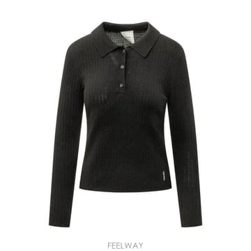 26FW 캘빈클라인 폴로 티셔츠 LV044H350G UB1 BLACK