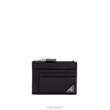 인더샵 PRADA 프라다 블랙 카드 지갑