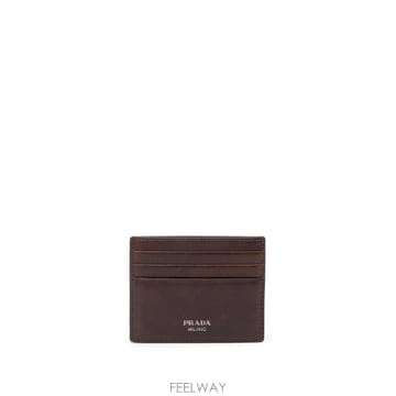 인더샵 PRADA 프라다 브라운 카드 지갑