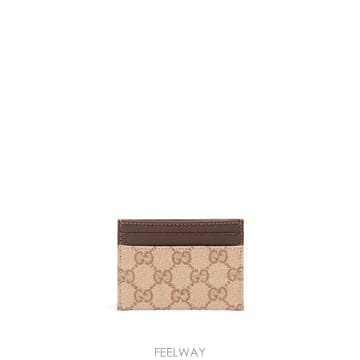 인더샵 GUCCI 구찌 브라운 카드 지갑