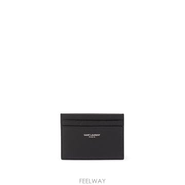 인더샵 SAINT LAURENT 생로랑 블랙 카드 지갑