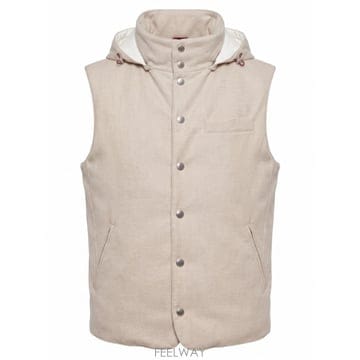 인더샵 BRUNELLO CUCINELLI 브루넬로 쿠치넬리 베이지 베스트
