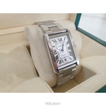 까르띠에 탱크 솔로 엑스트라 라지 스틸 38mm