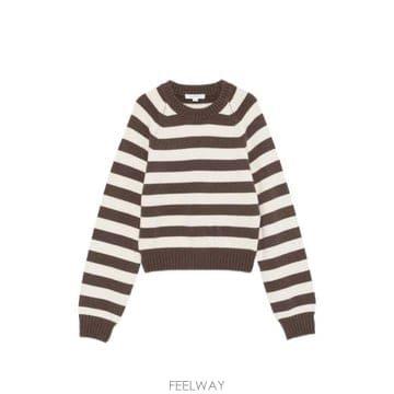 Sporty & Rich 27SS ����Ƽ�ظ�ġ ��Ʈ���� WS1048300BR CHOCO BROWN WHITE27SS ����Ƽ�ظ�ġ ��Ʈ���� WS1048300BR CHOCO BROWN WHI