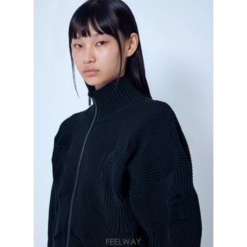 26 F/W 이세이 미야케 KONE KONE 리브드 니트 자켓 IM6 B0112515592