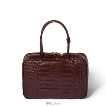Miu Miu 27SS �̿�̿� ���� ž �ڵ�� 5BB117VMON 2ZUW F0324 CACAO27SS �̿�̿� ���� ž �ڵ�� 5BB117VMON 2ZUW F0324 CAC