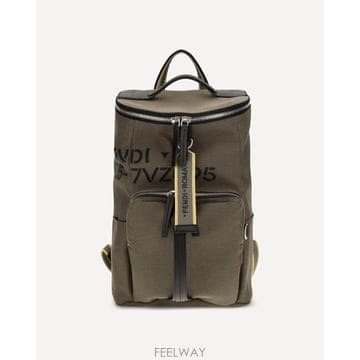 FENDI 26FW ��� ���� 7VZ095B12V F0ZPQ VERDE MILITARE NERO26FW ��� ���� 7VZ095B12V F0ZPQ VERDE MILITARE NERO