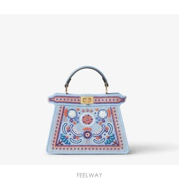 FENDI 26FW ��� ��Ʈ�� 8BN335 AY5XF1X1P BLUE26FW ��� ��Ʈ�� 8BN335 AY5XF1X1P BLUE