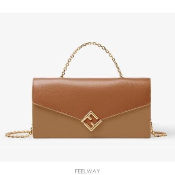 FENDI 26FW ��� ���̾Ƹ�� ü�� �̴� ��Ʈ�� 8M0530 ALV4F1URW BROWN26FW ��� ���̾Ƹ�� ü�� �̴� ��Ʈ�� 8M0530 ALV4F1URW