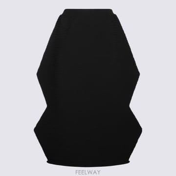 26FW 플리츠플리즈 미디 스커트 PP68KG802 15 BLACK