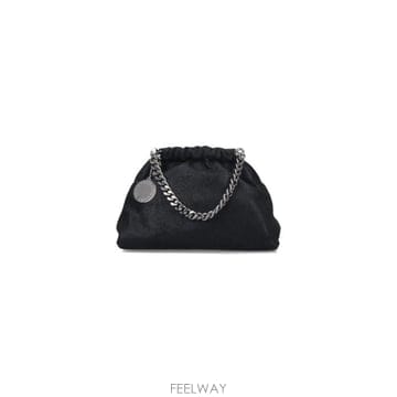 27SS 스텔라 맥카트니 팔라벨라 드로스트링 숄더백 7B0144 W9132 1000 BLACK