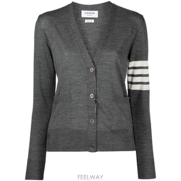 Thom Browne 27SS ����� ���� �޸��� �� 4�� ������ �� ����� FKC334A Y1014035 GREY27SS ����� ���� �޸��� �� 4�� ������ �� ����� FKC3