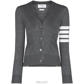 Thom Browne 27SS ����� ���� �޸��� �� 4�� Ŭ���� V�� ����� FKC207A 00014035 GREY27SS ����� ���� �޸��� �� 4�� Ŭ���� V�� ����� FKC