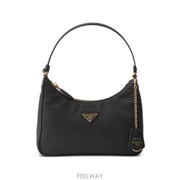 27SS 프라다 리에디션 2005 리나일론 앤 사피아노 미니 백 1N204P R064F0632 BLACK