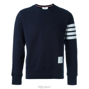Thom Browne 27SS ����� �ΰ� ��ġ �����Ͼ�� 4�� ����Ʈ���� MJT021H 00535461 NAVY27SS ����� �ΰ� ��ġ �����Ͼ�� 4�� ����Ʈ���� MJT0