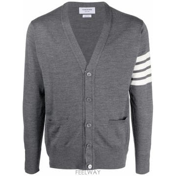 Thom Browne 27SS ����� 4�� �������̳ʺ� ���� �޸��� �� Ŭ���� ����� MKC002A Y1014038 GREY27SS ����� 4�� �������̳ʺ� ���� �޸��� �� Ŭ���� 