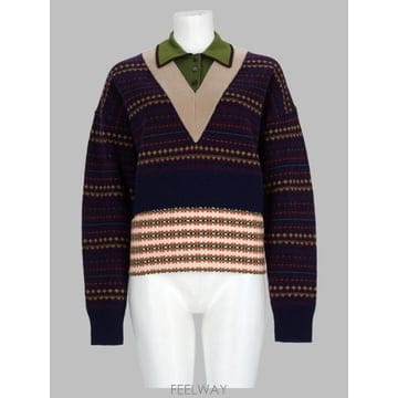 Dries Van Noten 26FW �帮�� �� ��ư ������ 011226 4760509 BLUE26FW �帮�� �� ��ư ������ 011226 4760509 BLUE