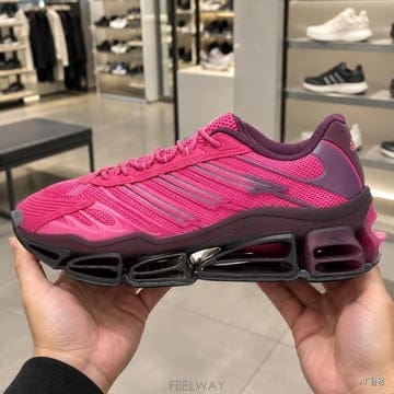 아디다스 메가라이드 AG 쿠션 운동화 리얼 마젠타 펄스 볼드 핑크