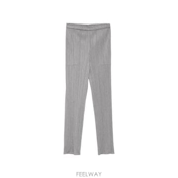 26FW 플리츠플리즈 스트레이트 팬츠 PP68JF111 12 DARK GREY