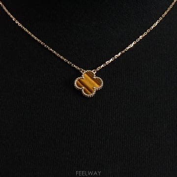반클리프아펠 빈티지 알함브라 타이거즈 아이 펜던트