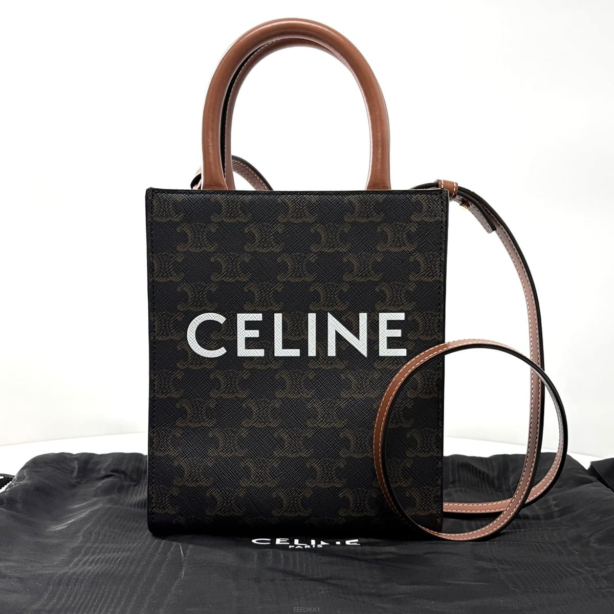 CELINE ������ Ʈ������ ī�ٽ� ��Ʈ�� & ũ�ν��� �̴� (194372BZK)������ Ʈ������ ī�ٽ� ��Ʈ�� & ũ�ν��� �̴� (194372B