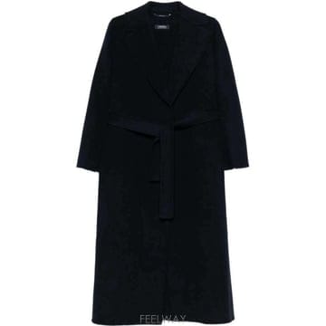 (당일) 26FW S 막스마라 POLDO 폴도 네이비 여성 코트 262 901607 3600 012