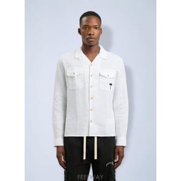 26 FW 팜앤젤스 남성 Palm Tree Bowling Shirt PAMGE003FB0020310 TP87