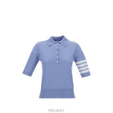 Thom Browne �׶�����Ÿ �ؿ� ����� ���� 4BAR WOOL POLO ���� FKP053AY1014482�׶�����Ÿ �ؿ� ����� ���� 4BAR WOOL POLO ���� FKP0