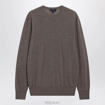 26FW 시즈 Lasca Wombat 스웨터 in 엑스트라 fine 버진 울 KR070XG004X61 TP5