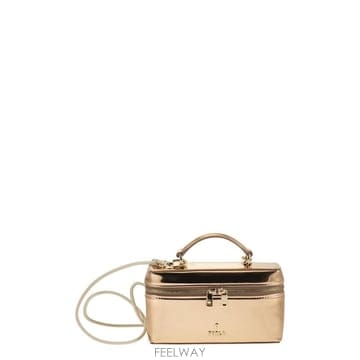 26FW 훌라 CAMELIA   미니 메탈릭 Vanity 백 WE00780BX20523004S TP58233