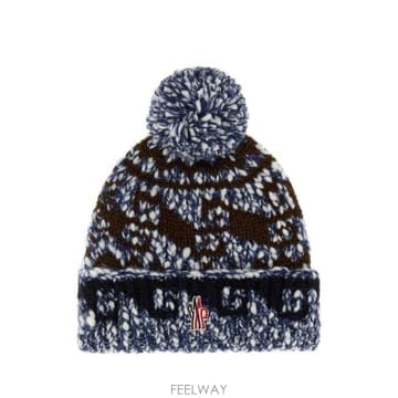 Moncler Grenoble 로고 자수 비니 L20983B00003N1208 P77 TP980317037