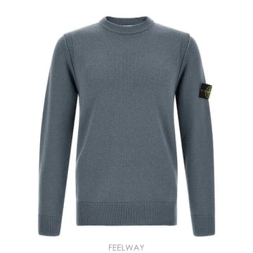 Stone Island 로고 패치 크루넥 스웨터 L2S155100072S00A3 V002B TP9803045
