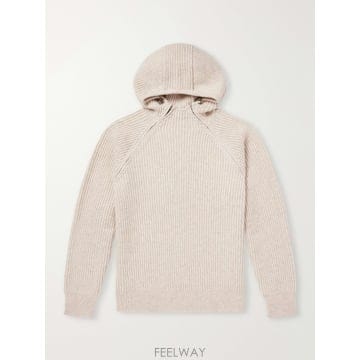 26 FW AIME LEON DORE 크림 리브 울 블렌드 후드티 TP582352919