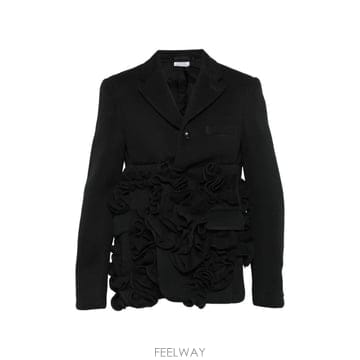 26 FW 꼼데가르송 러플 블레이저 PRJ019 TP458843436