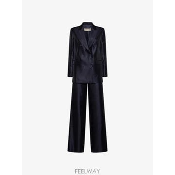 | Other Brand | 26 FW Blanca Vita double breasted wide leg suit TERFAL5044TO26 FW Blanca Vita double breasted wide leg suit TERFAL