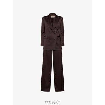 | Other Brand | 26 FW Blanca Vita double breasted satin finish suit TERFAL9326 FW Blanca Vita double breasted satin finish suit TE