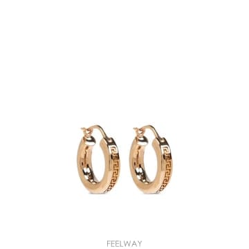 26 FW 베르사체 그레카 후프 이어링 10189581A00620 TP460289024