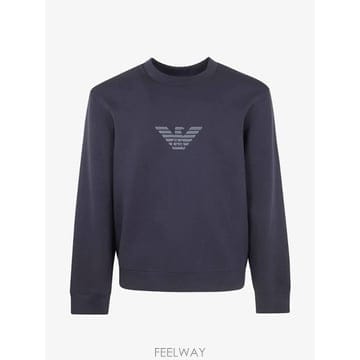 26 FW 아르마니 로고 디테일 스웨트셔츠 EM004541AF10013 TP460328774