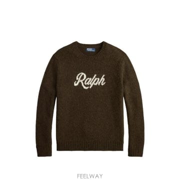 26 FW 폴로 랄프로렌 로고 인타르시아 크루 넥 스웨터 710B24668001 TP460288398