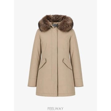 26 FW 울리치 베이지 후드 코트 CFWWOU0538FBUT0001 TP460287454