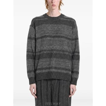 26 FW 꼼데가르송 옴므 스트라이프 울 혼방 스웨터 HRN009051 TP460326793