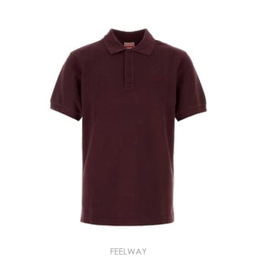 [X45]겐조 FH55PO1014PU 23 남성 폴로 피케셔츠 Grape piquet polo shirt