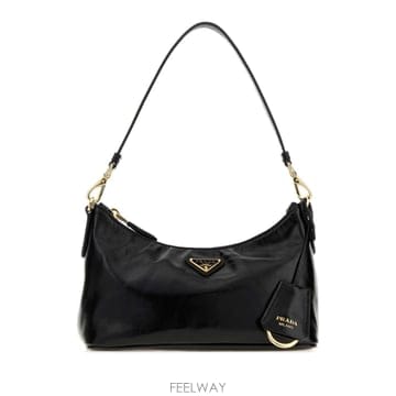 PRADA [X45]����� 1BC305VDOM2CYR F0002 ���� ��Ʈ�� ���۹� ž�ڵ�� �ڵ�� Black leat[X45]����� 1BC305VDOM2CYR F0002 ���� ��Ʈ�� ���۹� ž