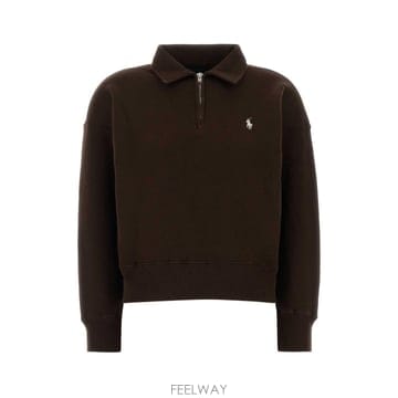 Ralph Lauren [X45]����  211B18685 013 ���� ������ ��Ʈ ����� Brown cotton blend polo[X45]����  211B18685 013 ���� ������ ��Ʈ ����� Brown