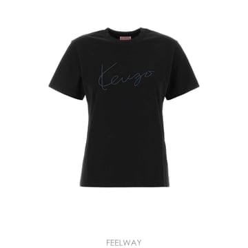 Kenzo [X45]���� FH52TS2004SG 99J ���� Ƽ���� �μҸ� ž ���� Black cotton t shir[X45]���� FH52TS2004SG 99J ���� Ƽ���� �μҸ� ž ���� 